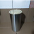 台面不锈钢垃圾桶嵌入式圆形连体桶厨房悬挂清洁桶洗手间装饰摇盖 NZ-205G桶+钛金