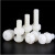 铸固 尼龙螺丝螺母套装 圆头十字螺栓塑料组合绝缘螺钉 M2x5[50套]白色