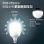 飞利浦（PHILIPS）LED灯泡恒亮型大功率球泡中低天棚灯泡E27螺口40W 830（黄光）