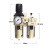 AC4010-04气源二联件空气调压阀自动排水油水分离器过滤器减压阀 AC4010-04-D自动排水型(无接头
