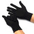12双手套批发尼龙十三针薄款黑工作灵活劳动男女通用防护手部 60双 点塑尼龙黑