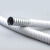 欧华远 p3白色包塑金属软管国标加厚蛇皮管穿线波纹电线套管 20 25 46分国标加厚内径10mm-100米