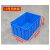 周转箱塑料长方形加厚大号周转箱养龟箱养鱼箱塑胶箱运输箱物料盒 19号箱605*415*307MM 蓝色