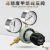 铂唯甲烷减压器YQJ-6全铜CH4气钢瓶减压微调压阀1.6*25压力表上海