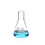 三角玻璃烧瓶实验室高硼硅锥形瓶加热耐高温带刻度50-10000ML规格齐全 50ML