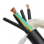 ZR-YC橡套软电缆线铜芯真国标12345芯1150全系列橡胶YCW 国标1芯50平方