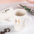 创意陶瓷咖啡马克杯带盖勺个性潮流牛奶喝水杯子男女早餐茶杯 白色-G盖+勺