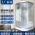 淋浴房洗澡家用一体式封闭式沐浴房整体浴室淋浴房滑轮玻璃扇形 C款黑110x110带小电器/大尺寸