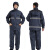 久匀 分体雨衣雨裤套装 户外防水加厚雨衣保安物业劳保反光雨服 防雨套服 XL-175