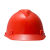 梅思安PE豪华型有孔安全帽一指键帽衬PVC吸汗带E型下颏带蓝色 红色 1顶