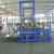 手动升降小型电动液压升降机移动式卸货平台集装箱专车卸货升降机 蓝色 载重3吨