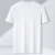 罗蒙（ROMON）短袖T恤男夏季商务休闲百搭上衣舒适亲肤圆领T恤LP028 白色 XL 