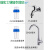 家用厨房水龙头净水器简易自来水过滤器井水净化滤水器PP棉小滤芯 大口过滤器5个