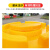 防撞桶圆柱形滚塑隔离桶高速路口道路交通注水反光警示墩路障加油站塑料警示防撞墩 反光膜长度一米