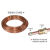 定制4/6MM毫米铜管/尼龙软管金属铝管机床润滑空心油管4厘6厘油管 铜管外径4内径2.8 一米价格
