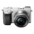 索尼（SONY）ILCE-6400 a6400L半画幅微单 4K视频Vlog微单相机 直播/拍摄/旅游/便携 实时对焦 A6400 A6400L 银色16-50mm套机 三灯直播套装