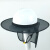 冰禹工地防晒帽檐 遮阳板安全帽防晒帽檐遮阳挡 黑色（不含安全帽）BH-540