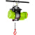 适用快速电动葫芦220V小型吊机升降机卷扬机提升机起重机微型 沪工220V600公斤30米坐式/线控