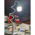 以琛定制摆摊夜市用地摊灯充电集市超亮长杆便携伸缩支架LED夹 夹子支架0.5-1.2米伸缩杆-无灯
