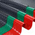 七彩阁 防水防滑地垫塑料垫 PVC塑胶地板垫子人字纹 绿色 1.2m宽*2.5mm厚 12米长