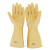 邦固 工业橡胶手套 B型中厚45cm黄色