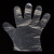 稳斯坦一次性塑料手套 pe薄膜透明手套餐饮卫生清洁手套 100只 WY0693
