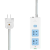 公牛插座接线板电插板电源插线板0.5米/两脚两插位412畅销款（非原装线/旋转插头）定制