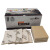 海绵砂纸75X100方形干磨机砂纸漆面打磨抛光植绒砂纸磨头 打磨机（10盒1台优质款）