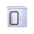 定制适用户外防雨箱内外双层门配电箱透视窗监控箱成套控制箱定做400*500 白色 400x500x250mm 0.8毫米