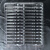 定制定制6格托盘透明包装透明月饼盒生产吸塑盒子 内槽尺寸35*25*31mm-0.5mmPET