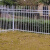 成锌钢护栏铁艺围栏社区防护删栏别墅花园栅栏厂区学校围墙护栏 2米高三根横杆/每米价价格