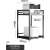 厨房抽拉置物架层高可调节烤箱微波炉一体式双层置物架桌面收纳架 400mm--灰色