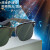 HKFZ电焊眼镜二保焊护眼焊工专用防打眼防紫外线防强光防电弧脸部防护 J01茶色眼镜