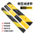 橡胶减速带迷你型减速垄小型减速板10cm宽度黄色标线斜坡踏板 1000*100*20MM橡胶斜纹