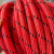 无弹力中国红高空作业安全绳蜘蛛人专用绳外墙清洗高空吊绳吊板绳 14毫米70米