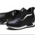 LIXU361官方内增高皮面防水女单鞋2024春季新款轻便小白鞋坡跟NＩKＥ y-088(黑色 35