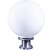殊亚 户外柱头灯圆球形围墙灯大门柱子灯亚克力球形罩LED墙头灯-30cm用电款