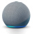 Amazon/ Echo Dot（第4代）时钟款Alexa智能音箱  智能 蓝色echo_dot4