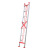 加厚铝合金伸缩梯便携升降梯长梯子10米6米7米8米9米梯子工程专用 定制挂钩一副