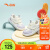 安踏儿童运动鞋女婴童魔术贴小白鞋网面透气德训校园板鞋A322420033