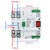 双电源自动转换开关不断电ATS2P 4P三相63A 100A定时切换开关 2P 50A