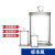 玻璃标本瓶实验室加厚病理标本缸透明密封样品展示瓶储物罐 75*210mm【约720ml】华鸥
