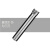 基克孚 R0.8清角刀杆 刀杆直角刀杆10-40立铣刀杆高硬度高精度 12-C12-120-1T 