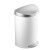 美国Simplehuman 厨房卫生间不锈钢脚踏板式垃圾桶分类4.5/6/10 L 白色不锈钢  6升