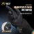星宇 浸胶劳保手套 PU树脂系列涂掌夏季轻薄透气防滑轻便 电子厂装配防护手套 12双 黑色 PU518 【升级更耐脏】 L （大码）