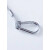 包塑钢丝绳威亚绳 音箱保险绳 舞台灯吊钢丝绳 挂衣绳子室外晒被 包塑钢丝2.0mm 线长1米+两头5号钩