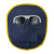 电焊面罩脸部防护电焊面罩电焊氩弧焊头戴式焊帽牛皮轻便面罩 牛皮面罩+三黑色眼镜+绑带