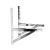 XMSJ加厚304不锈钢空调外机支架美的格力TCL大1.5p2匹3P通用挂架配件5 3P 2.0厚度 带全套螺丝