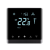 中央空调温控器水地暖控制器电暖温度控制开关液晶面板手机远程 新风Z606(白色)