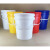 塑料桶油漆涂料桶化工桶手提带盖加厚级包装桶20L升25公斤KG 25L白色